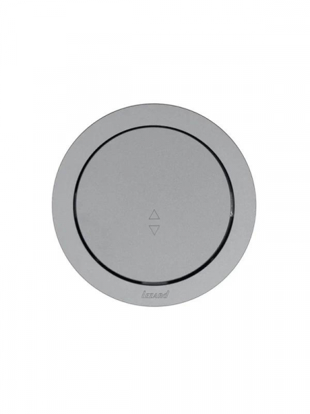 Выключатель проходной 1-кл. СП OSEN 10А IP20 механизм сер. матов. LEZARD 743-7488-105