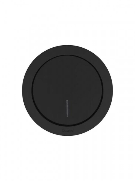 Выключатель 1-кл. СП OSEN 10А IP20 с подсветкой механизм черн. бархат LEZARD 743-4288-111