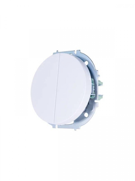 Выключатель 2-кл. СП OSEN 10А IP20 механизм бел. LEZARD 743-0288-101