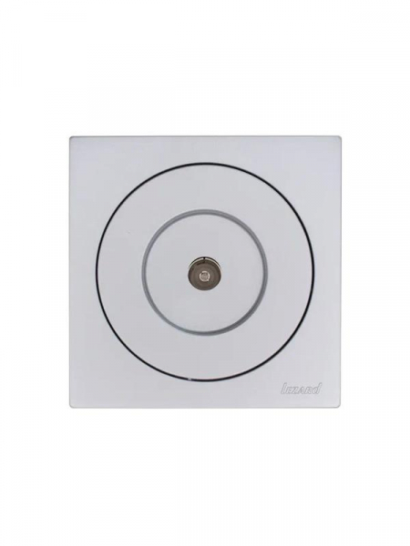 Розетка телевизионная оконечная СП OSEN механизм сер. матов. LEZARD 743-7488-130