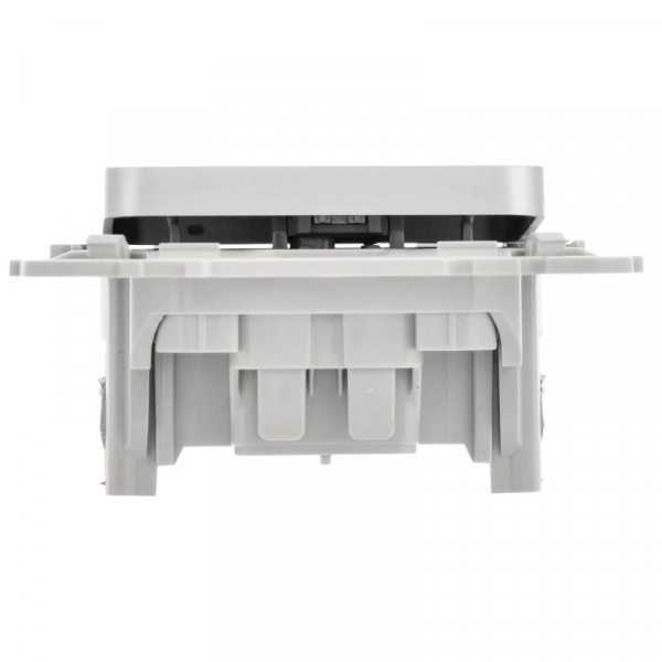 Выключатель 1-кл. СП FLITE ВС11-1-0-ФлА 10А механизм алюм. IEK FI-V10-0-10-1-K47