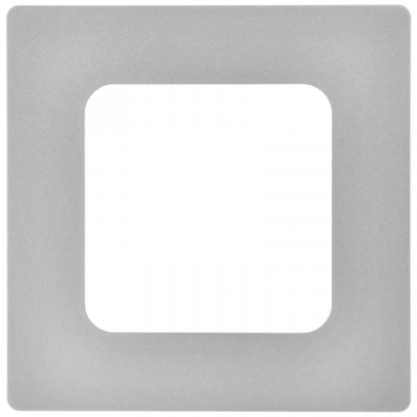 Рамка 1-м СП FLITE РУ-1-К-ФлА алюм. IEK FI-M12-32-20-K47