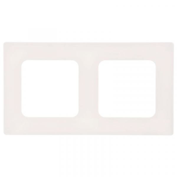 Рамка 2-м СП FLITE РУ-2-К-ФлБ бел. IEK FI-M22-32-20-K01