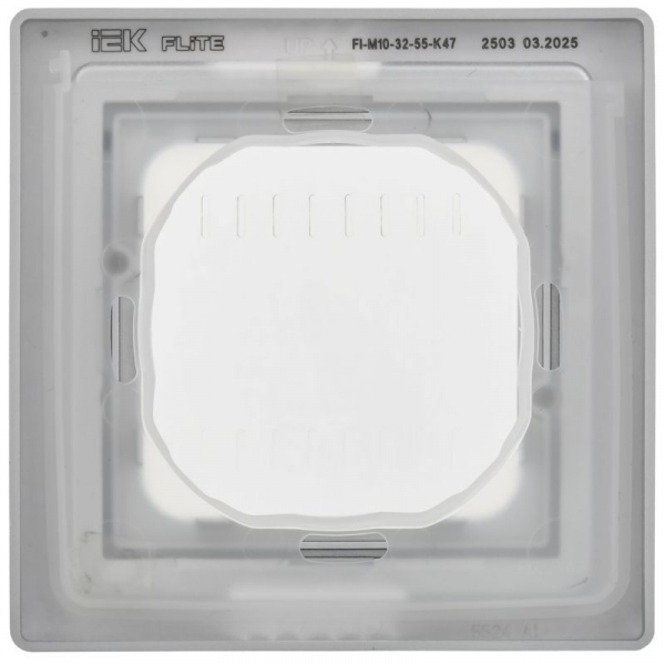 Рамка 1-м СП FLITE Рпро-1-55-ФлА IP55 алюм. IEK FI-M10-32-55-K47