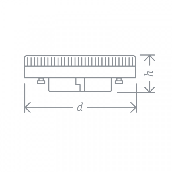 Лампа светодиодная 61 246 NLL-GX53-10-230-6.5K 10Вт матовая 6500К холод. бел. GX53 850лм 220-240В Navigator 61246