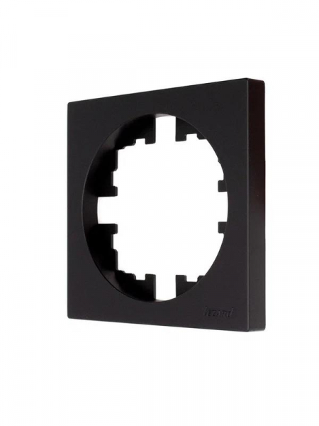Рамка 1-м OSEN горизонт. квадрат черн. бархат LEZARD 743-4200-146