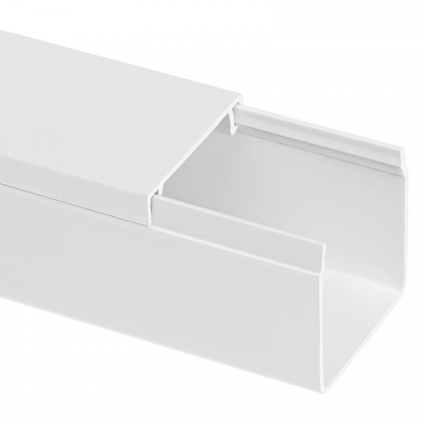 Кабель-канал 25х25 L2000 пластик бел. TOKOV ELECTRIC TKE-KK-25-25-2000-WH