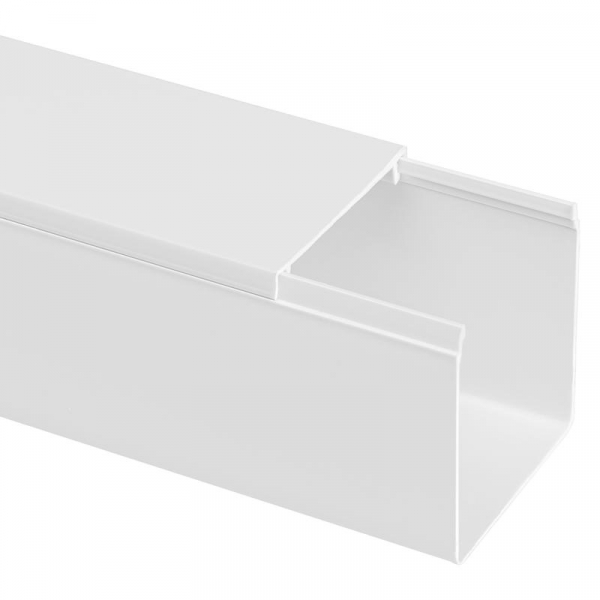 Кабель-канал 40х40 L2000 пластик бел. TOKOV ELECTRIC TKE-KK-40-40-2000-WH