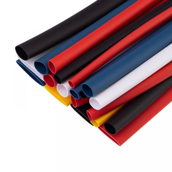 Набор трубок термоусадочных тонкостен. №2 (АВТО импорт) разноцвет. Rexant 29-0102