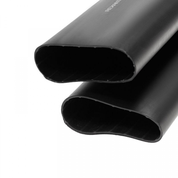 Трубка термоусадочная среднестен. клеевая 75/22 (3-4:1) 1м черн. Rexant 26-0075