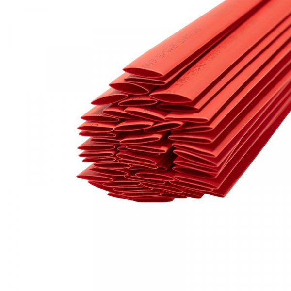 Трубка термоусадочная 10.0/5.0 1м красн. REXANT 21-0004