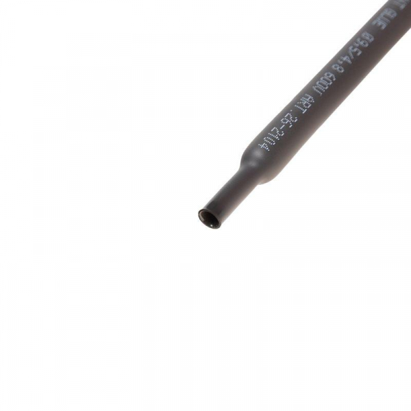 Трубка термоусадочная двустенная клеевая 9.5/4.75 (2:1) (уп.10шт) по 1м черн. Rexant 26-2104