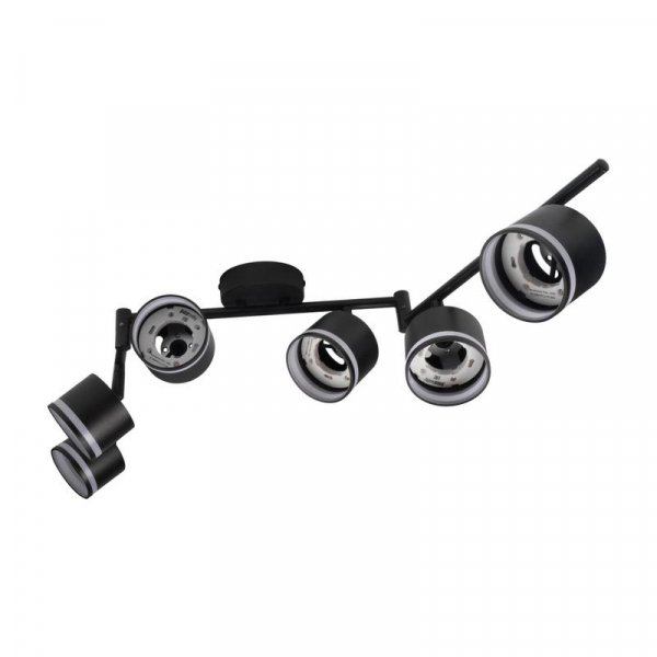 Светильник PCL-0906 max 20Вт (каждая лампа) 6xGX53 IP20 230В BL настен./потолочн. декор. под лампу JazzWay 5066960