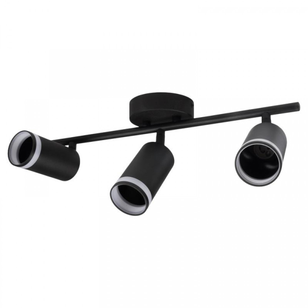 Светильник PCL-0103 3xGU10 IP20 230В BL настен./потолочн. декор. под лампу JazzWay 5066427