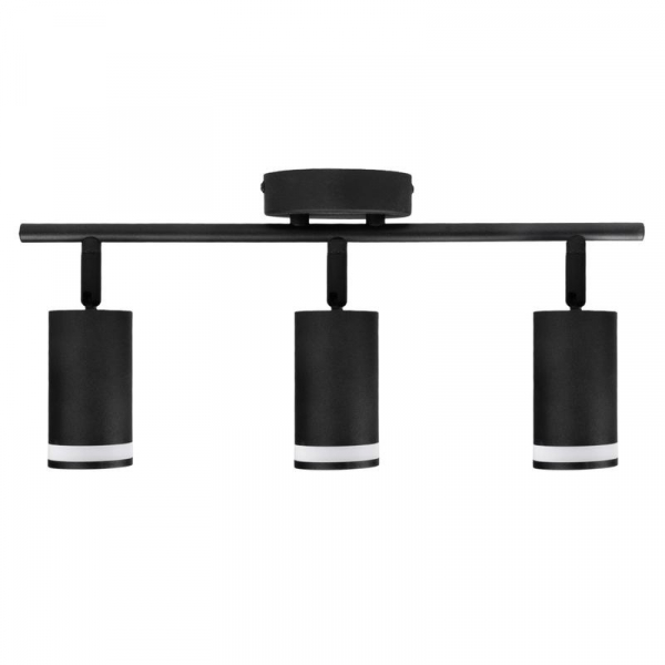 Светильник PCL-0103 3xGU10 IP20 230В BL настен./потолочн. декор. под лампу JazzWay 5066427