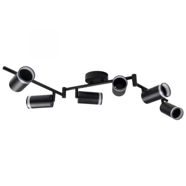 Светильник PCL-0306 6xGU10 IP20 230В BL настен./потолочн. декор. под лампу JazzWay 5066601