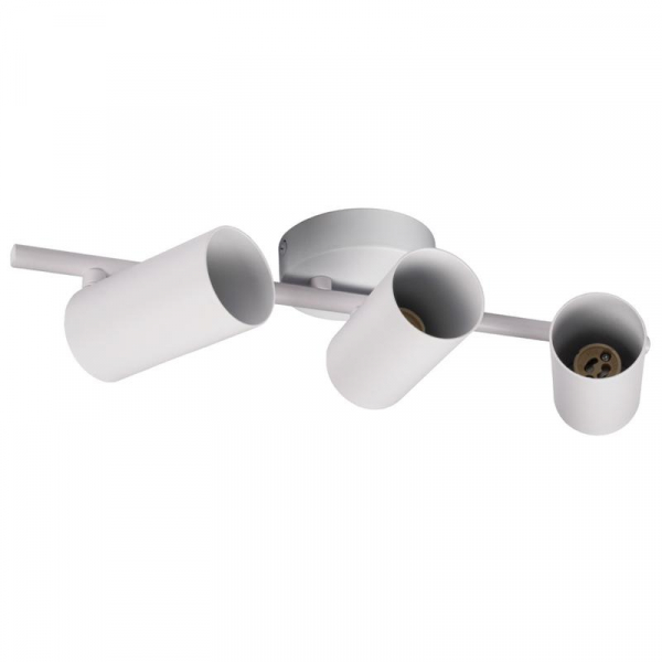 Светильник PCL-0403 3xGU10 IP20 230В WH настен./потолочн. декор. под лампу JazzWay 5066663