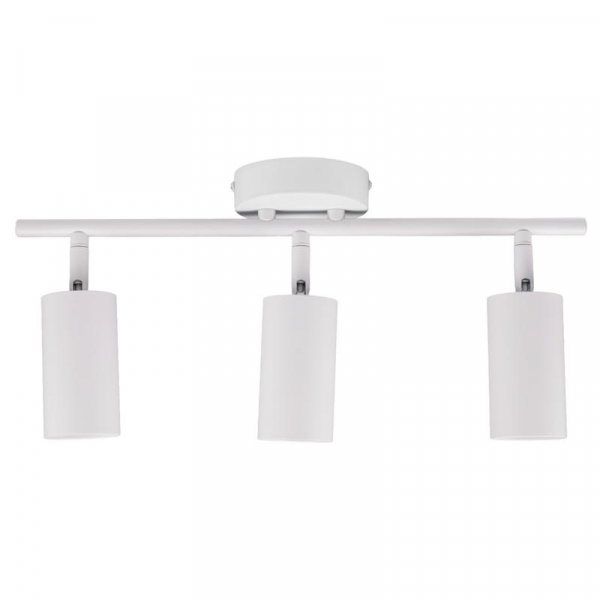 Светильник PCL-0403 3xGU10 IP20 230В WH настен./потолочн. декор. под лампу JazzWay 5066663