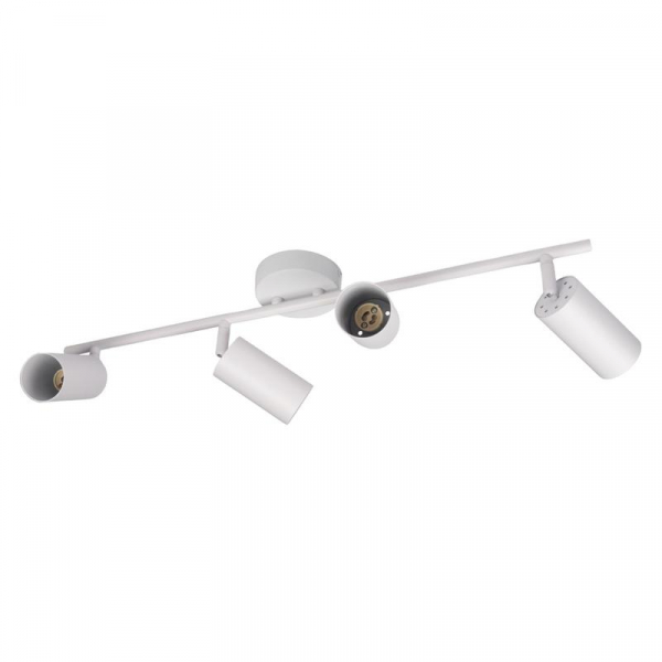 Светильник PCL-0404 4xGU10 IP20 230В WH настен./потолочн. декор. под лампу JazzWay 5066700