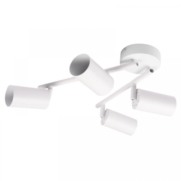 Светильник PCL-0504 4xGU10 IP20 230В WH настен./потолочн. декор. под лампу JazzWay 5066748