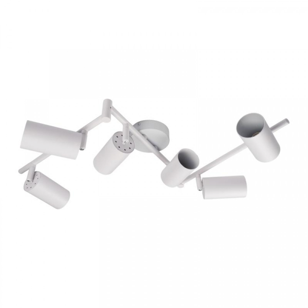 Светильник PCL-0606 6xGU10 IP20 230В WH настен./потолочн. декор. под лампу JazzWay 5066786