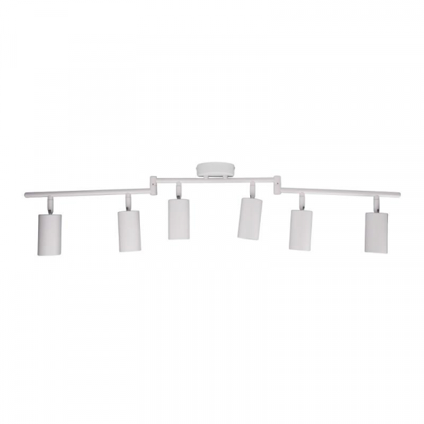 Светильник PCL-0606 6xGU10 IP20 230В WH настен./потолочн. декор. под лампу JazzWay 5066786