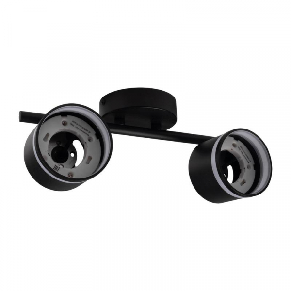 Светильник PCL-0702 max 20Вт (каждая лампа) 2xGX53 IP20 230В BL настен./потолочн. декор. под лампу JazzWay 5066809