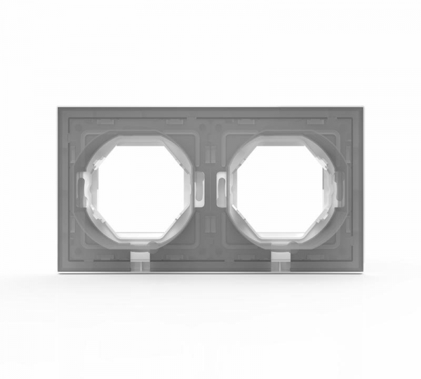 Рамка 2-м Pixel IP44 бел. TOKOV ELECTRIC TKE-PX-RM2-C01-IP44