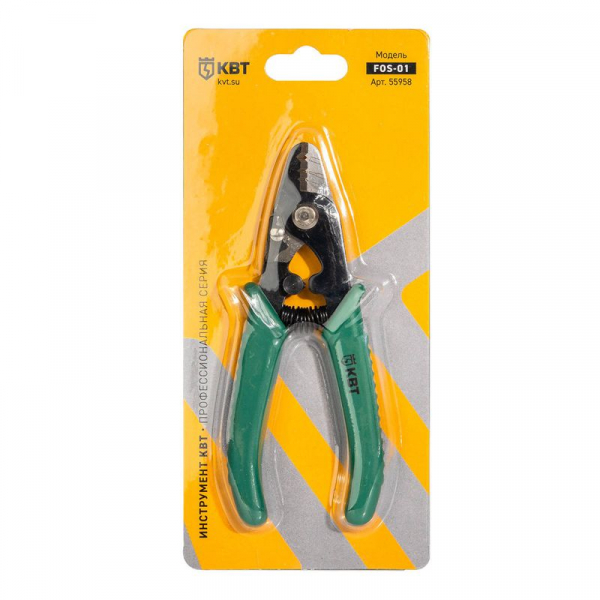 Инструмент для зачистки оптоволокна FOS-01 КВТ 55958