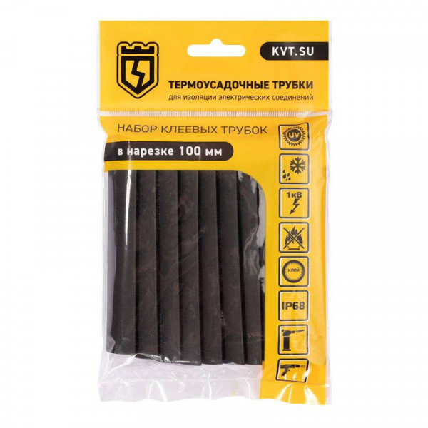 Набор трубок термоусадочных "Гермокомплект 12/4" КВТ 73660