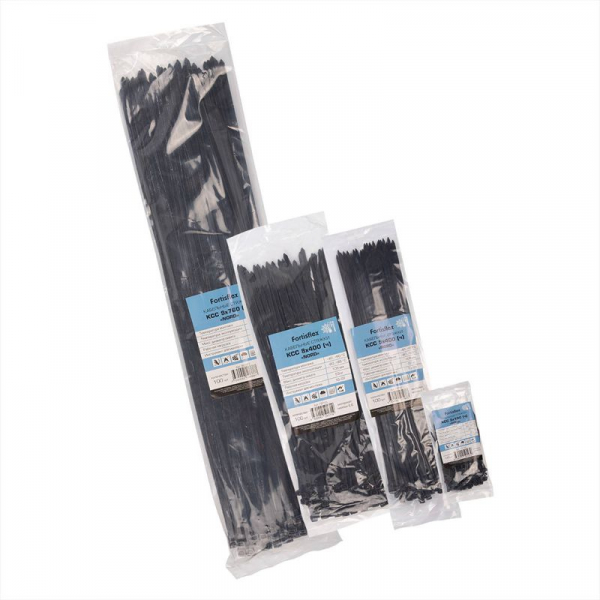 Хомут кабельный КСС "NORD" 4х300 черн. (уп.100шт) Fortisflex 79748