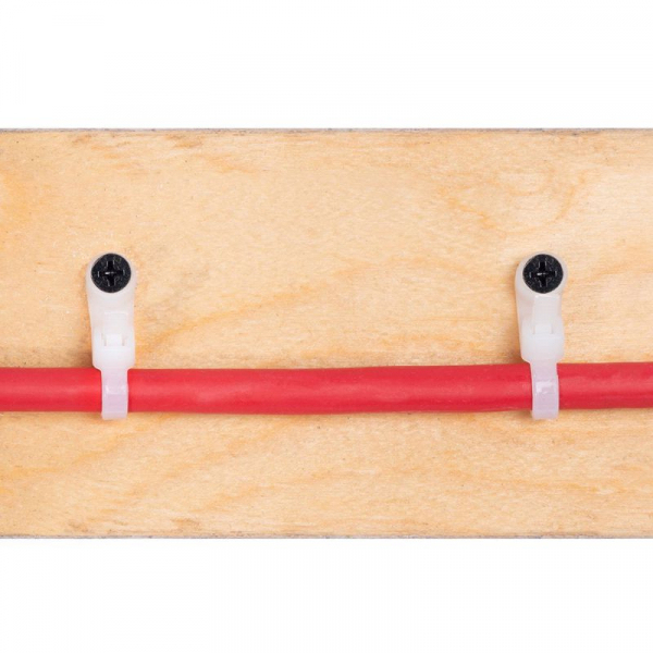 Хомут кабельный КСО 4х150 нейл. бел. (уп.100шт) Fortisflex 80529