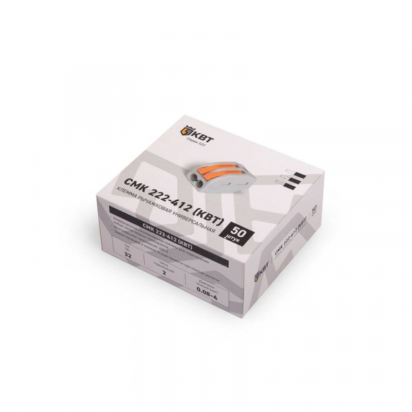 Клемма универсальная СМК 222-412 КВТ 87632