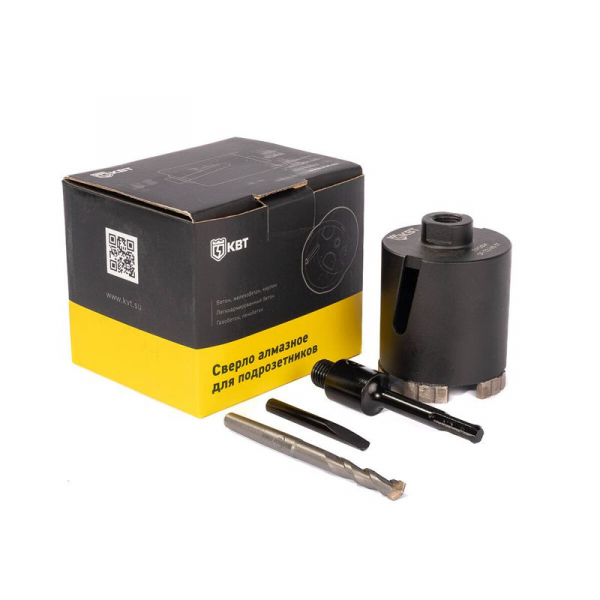 Коронка SF-72/65 5T с адаптером SDS-Plus ПРОФИ КВТ 102561