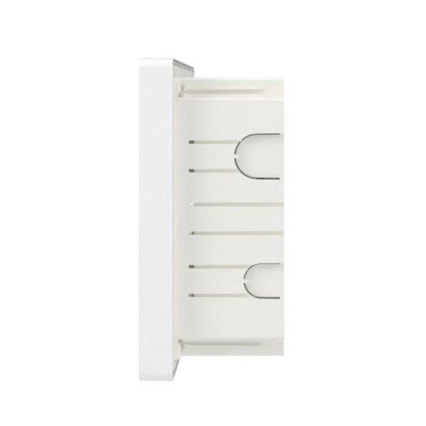 Щиток встраиваемый FRAME 12мод с тонированной дверцей с 2 шинами PEN на 6 и 8 отверст. бел. DKC F12B1WD