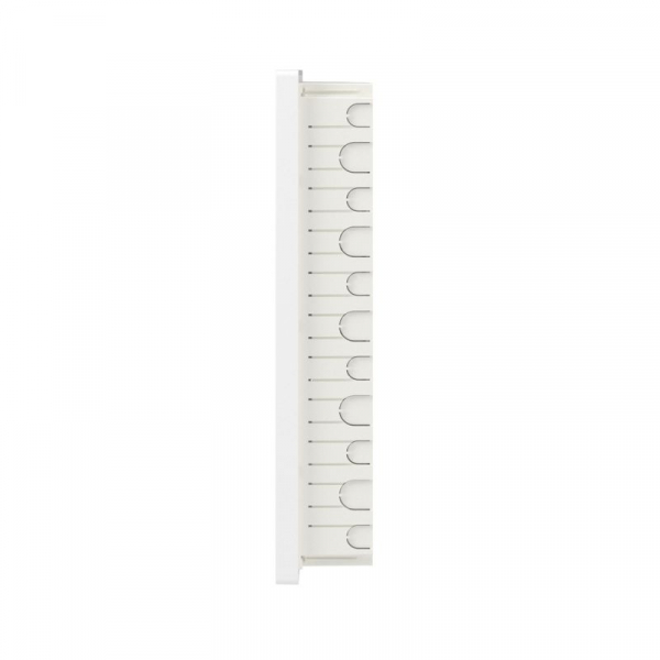 Щиток встраиваемый FRAME 36мод с тонированной дверцей с 4 шинами PEN (2шт на 8 отверст. и 2шт на 10 отверст.) бел. DKC F36B1WD