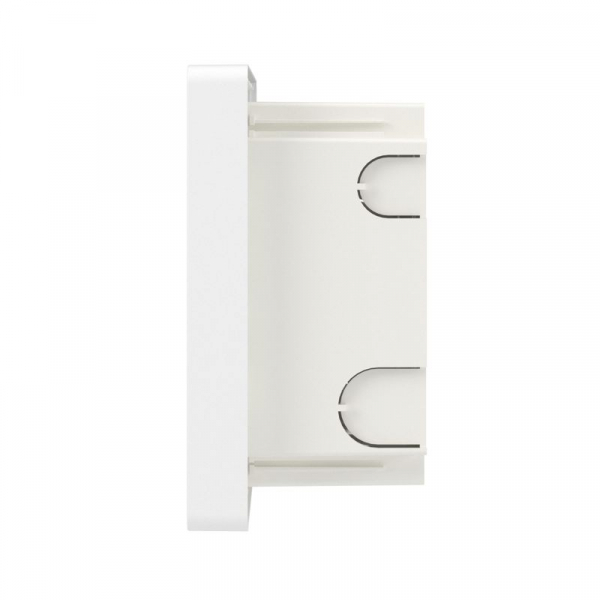 Щиток встраиваемый 8мод. IP41 с тонированной дверцей с 2 шинами PEN на 6 и 8 отверст. бел. DKC F08B1WD