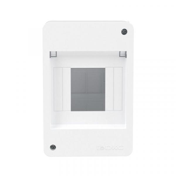 Щиток настенный 4мод. без дверцы бел. DKC F04W0W0