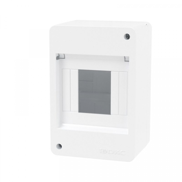 Щиток настенный 4мод. без дверцы бел. DKC F04W0W0
