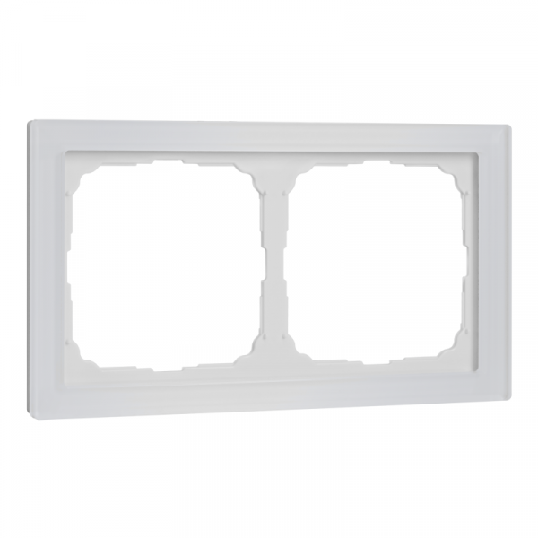 Рамка 2-м ArtGallery Pure матов. органич. стекло бел. SE GAL330102