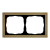 Рамка 2-м ArtGallery Pure метал. латунь SE GAL312202
