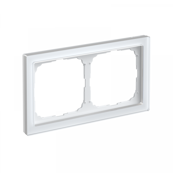 Рамка 2-м ArtGallery Pure органич. стекло бел. SE GAL320102