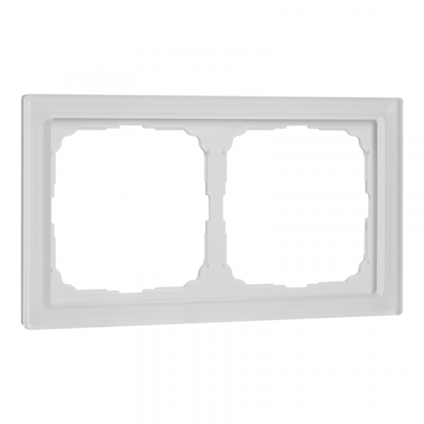 Рамка 2-м ArtGallery Pure органич. стекло бел. SE GAL320102