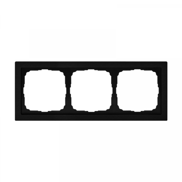 Рамка 3-м ArtGallery Pure метал. оникс SE GAL312303