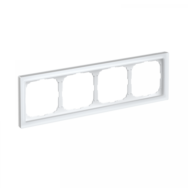 Рамка 4-м ArtGallery Pure матов. органич. стекло бел. SE GAL330104