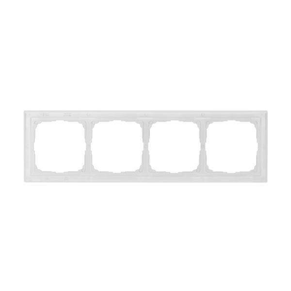 Рамка 4-м ArtGallery Pure матов. органич. стекло бел. SE GAL330104