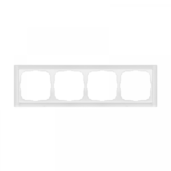 Рамка 4-м ArtGallery Pure матов. органич. стекло бел. SE GAL330104