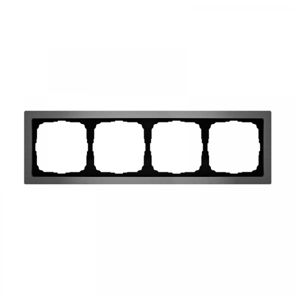 Рамка 4-м ArtGallery Pure метал. алюм. SE GAL312104