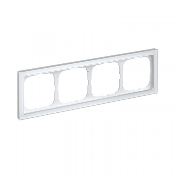 Рамка 4-м ArtGallery Pure органич. стекло бел. SE GAL320104