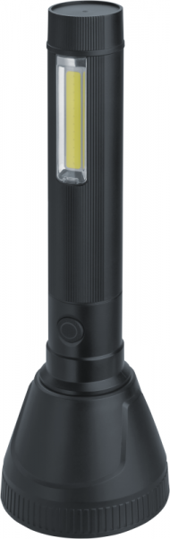 Фонарь светодиодный ручной 95 741 NPT-CP32-ACCU пласт. 1LED 10Вт+1COB 2Вт Li-Ion 3А.ч 4реж NAVIGATOR 95741